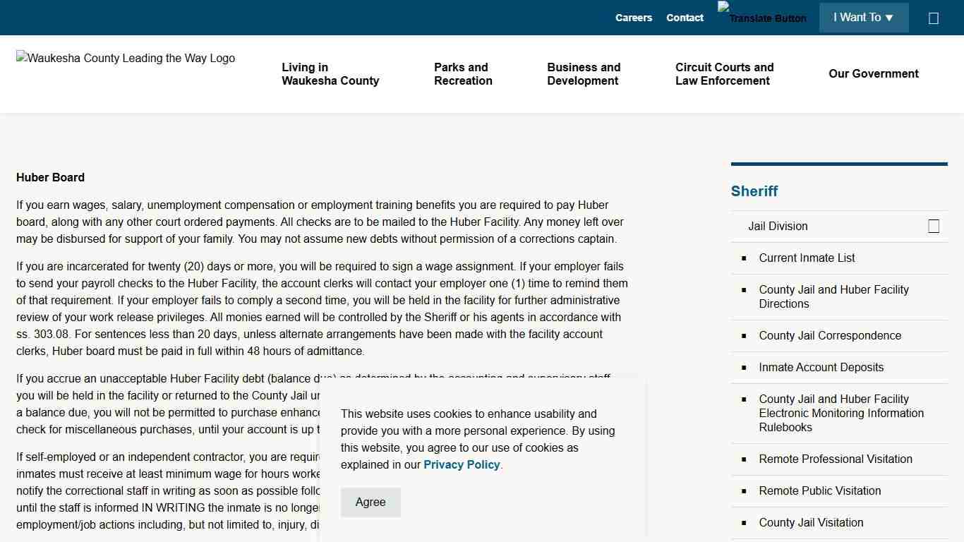 Huber Facility Board | Waukesha County